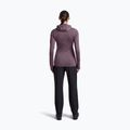 Bluza trekkingowa damska Icebreaker Merino 200 Realfleece Descender Half Zip Hoodie grey plum 5
