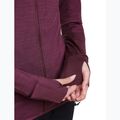 Bluza trekkingowa damska Icebreaker Merino 300 Realfleece Descender Zip Hoodie dark berry 9