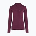 Bluza trekkingowa damska Icebreaker Merino 300 Realfleece Descender Zip Hoodie dark berry 11