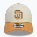 Czapka z daszkiem New Era WS Patch 9Forty San Diego Padres light beige 3