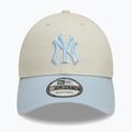 Czapka z daszkiem New Era WS Patch 9Forty New York Yankees light beige 2