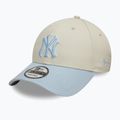 Czapka z daszkiem New Era WS Patch 9Forty New York Yankees light beige 3
