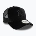 Czapka z daszkiem New Era Diamante Velour Trucker New York Yankees black