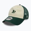 Czapka  z daszkiem New Era 9Twenty Trucker Oakland Athletics light beige 2