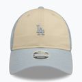 Czapka z daszkiem New Era 9Twenty Trucker Los Angeles Dodgers light beige 3
