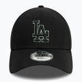 Czapka z daszkiem New Era Team Outline 9Forty Los Angeles Dodgers black 2