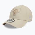 Czapka z daszkiem New Era Team Outline 9Forty Bulls light beige 3