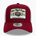 Czapka z daszkiem New Era NE Vintage Trucker dark red 2