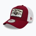 Czapka z daszkiem New Era NE Vintage Trucker dark red 3