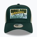 Czapka z daszkiem New Era MLB Patch Trucker Oakland Athletics dark green 2