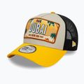 Czapka z daszkiem New Era Licence Plate Los Angeles Trucker light beige 2