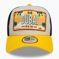 Czapka z daszkiem New Era Licence Plate Los Angeles Trucker light beige 3