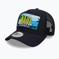 Czapka z daszkiem New Era Licence Plate Los Angeles Trucker navy 3