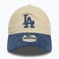 Czapka z daszkiem New Era Block Cord 9Twenty Los Angeles Dodgers light beige 3