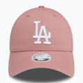 Czapka z daszkiem New Era League Essential 9Forty Los Angeles Dodgers dark pink 2