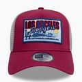 Czapka z daszkiem New Era MLB Patch Trucker Los Angeles Dodgers dark red 2