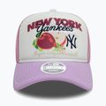 Czapka z daszkiem New Era Fruit Graphics Trucker New York Yankees dark pink 3