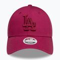 Czapka z daszkiem New Era Metallic Logo 9Forty Los Angeles Dodgers dark red 3