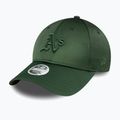 Czapka z daszkiem New Era Satin 9Forty Oakland Atletics dark green 2
