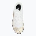 Buty piłkarskie dziecięce SKECHERS Skx_1.5 Youth Jr TF white/gold 5