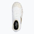 Buty piłkarskie dziecięce SKECHERS Skx_1.5 High Td Jr FG white/gold 11