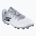 Buty piłkarskie dziecięce SKECHERS Razor 1.5 Youth Jr FG white/silver 8