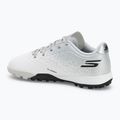 Buty piłkarskie dziecięce SKECHERS Razor 1.5 Td Jr TF white/silver 3