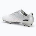 Buty piłkarskie męskie SKECHERS Razor 1.5 Academy FG white/silver 3