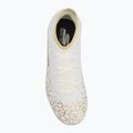 Buty piłkarskie dziecięce SKECHERS Skx 1.5 Youth High Jr FG white/gold 5