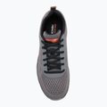 Buty męskie SKECHERS Track Leshur charcoal/orange 5