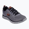 Buty męskie Skechers Track Leshur charcoal/orange