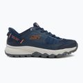 Buty męskie SKECHERS Dynamite At Escapar navy/orange 2