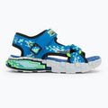 Sandały dziecięce SKECHERS Mega Splash black/blue/lime 2