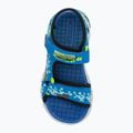 Sandały dziecięce SKECHERS Mega Splash black/blue/lime 5