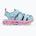 Sandały dziecięce SKECHERS Play Scene Splash Cute Crew turquoise/lavender 2
