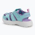 Sandały dziecięce SKECHERS Play Scene Splash Cute Crew turquoise/lavender 3