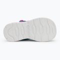 Sandały dziecięce SKECHERS Play Scene Splash Cute Crew turquoise/lavender 4