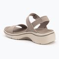 Sandały damskie SKECHERS Go Walk Arch Fit 2.0 taupe 3