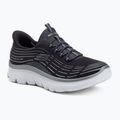 Buty damskie SKECHERS Summits Plus Soft Luster charcoal/silver