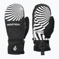 Rękawice snowboardowe męskie Volcom V.CO Nyle Mitt black print