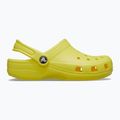Klapki dziecięce Crocs Classic Clog Toddler cyber yellow