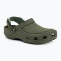 Klapki męskie Crocs Yukon Vista II LR Clog army green 2
