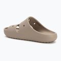 Klapki damskie Crocs Classic Sandal V2 taupe 3