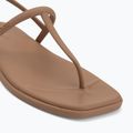 Sandały damskie Crocs Miami Thong Flip milk chocolate 7