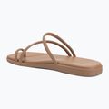 Klapki damskie Crocs Miami Toe Loop Sandal milk chocolate 3
