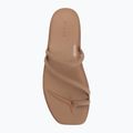 Klapki damskie Crocs Miami Toe Loop Sandal milk chocolate 5