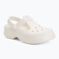 Klapki dziecięce Crocs Classic Mary Jane Clog chalk 2