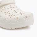 Klapki Crocs Classic Floral Cutout Clog chalk 8