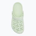 Klapki Crocs Classic Floral Cutout Clog jade tint 6