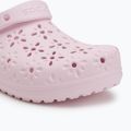 Klapki Crocs Classic Floral Cutout Clog pink milk 8